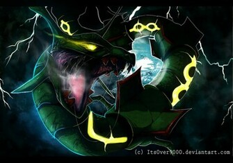 Rayquaza Sky High By Ink Leviathan