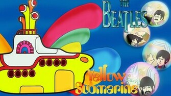 Beatles Yellow Submarine Wallpaper The