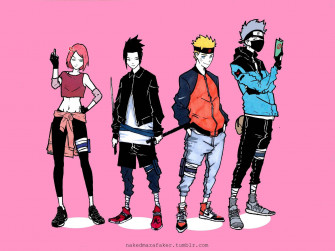 Naruto Drip Background Wallpaper