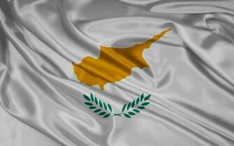 Flag Symbols Colors Material Silk Lines Cyprus Stock Photos