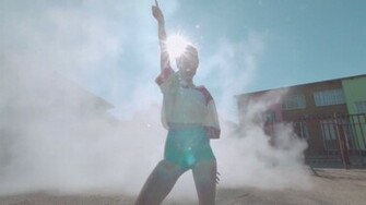 Die Antwoord On Fire Yolandi Visser Wallpaper Art