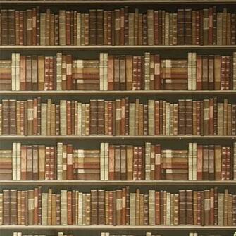 Bookshelves Wallpaper From Next Autumn Winter Trends