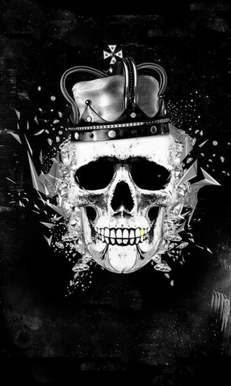 Blackberry Wallpaper For King Skull Personal