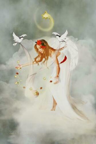 Merry Christmas Angel HD Wallpaper By Provides