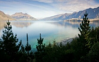 Mountain Lake In New Zealand Wallpaper Nature