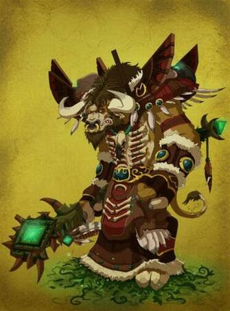 Tauren Druid Wow White