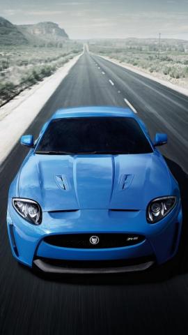 Jaguar Xk R iPhone Wallpaper