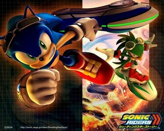 Wallpaper Sonic Riders Zero Gravity