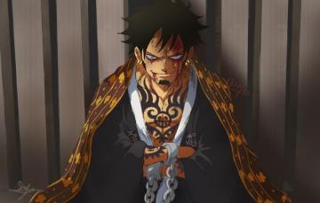Wallpaper Wall Guy One Piece Trafalgar Law Image For Desktop
