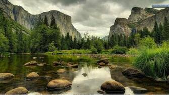 Yosemite National Park Nice Scene Wallpaper