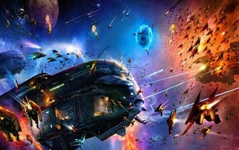 Sci Fi Space War Computer Desktop Wallpaper Pictures Image