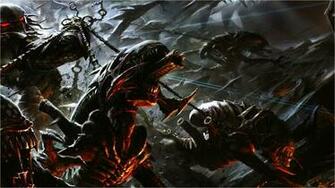 Predator Alien Wallpaper