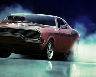 Wallpaper Vintage Muscle Cars