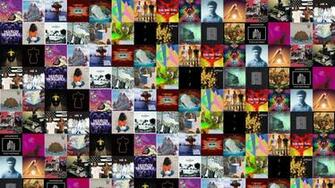 Kanye West Graduation Sleigh Bells Treats Gorillaz Plastic Wallpaper