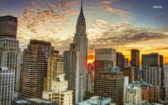 Manhattan Skyline Wallpaper World