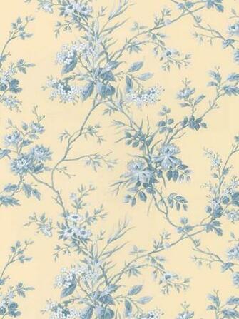 Black And White Toile Wallpaper Border