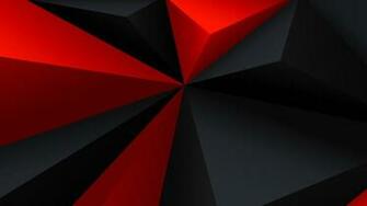 Red Black 3d Polygons Wallpaper Jlv Enterprises