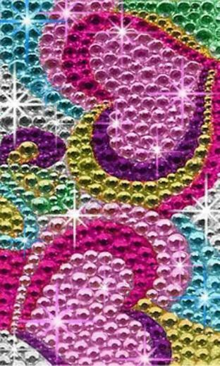 Rhinestone Wallpaper More