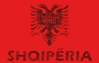 Wallpaper Albania Flag Agron Text Miscellanea