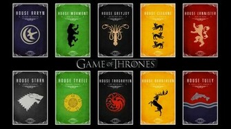 Ruling Houses Of Game Thrones Ten Kingdoms HD Image Tv