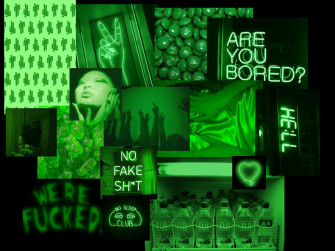 Green Aesthetic Wallpaper Dark