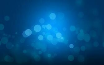 Blue Bubble Widescreen Wallpaper