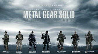 Mgs Legacy Collection Wallpaper With Logos By Georgesears1972 On