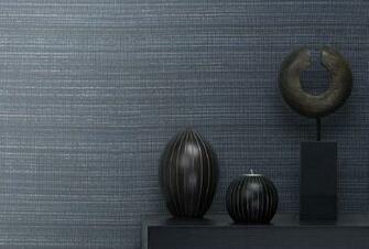 Gray Linen Wallpaper For New Home