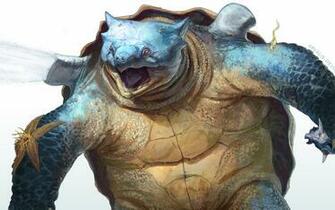 Wallpaper Blastoise Pokemon Turtle