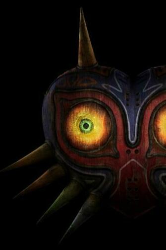 The Legend Of Zelda Mask iPhone Wallpaper