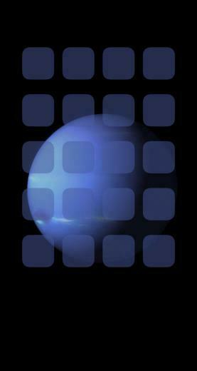 Planet Blue Black Cool Shelf Wallpaper Sc iPhone5s