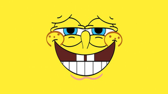 Wallpaper Box Funny Spongebob Face HD Background