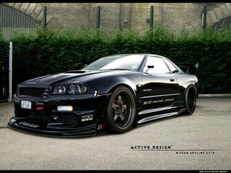 R34 Gtr Wallpaper Jdm Racing