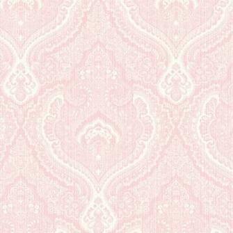 Light Pink Damask Fairwinds Studio Wallpaper