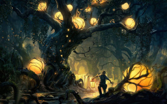 Mystical Forest Wallpaper