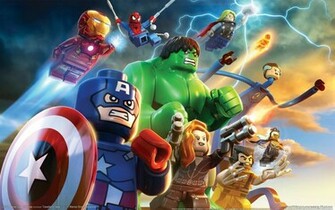 Lego Marvel Super Heroes HD Wallpaper