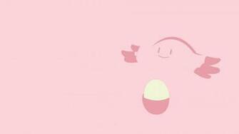Chansey Minimalism Pink Background Wallpaper Gallery