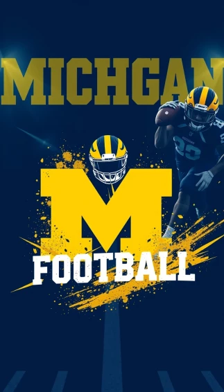 Michigan Football Phone Wallpaper