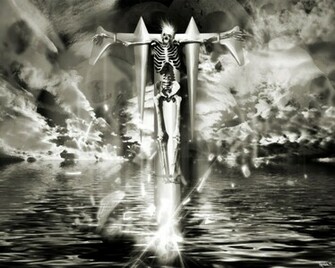 City Trivium Skulls Pentagram Eye Of The Beast