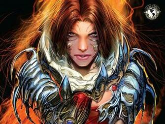 Witchblade Computer Wallpaper Desktop Background