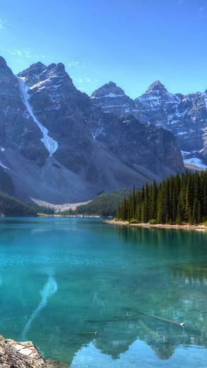 Earth Moraine Lake Wallpaper Id