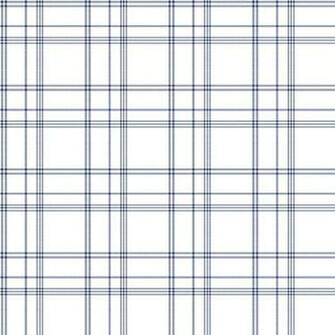 Deauville Plaid Wallpaper With A Marine Blue On Off