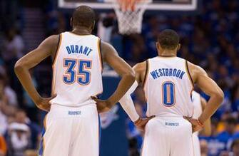 Kevin Durant And Russell Westbrook Wallpaper