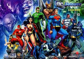 Dc Comics Justice League Superheroes Wallpaper Background