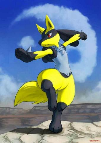 Shiny Lucario Cute Pokemon Wallpaper Art