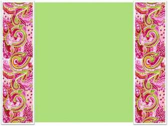 Pink Paisley Background