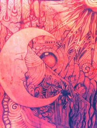 Design Indie Moon Pattern Image On Favim