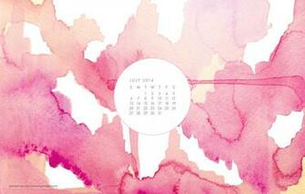 July Watercolor Desktop Wallpape R Here