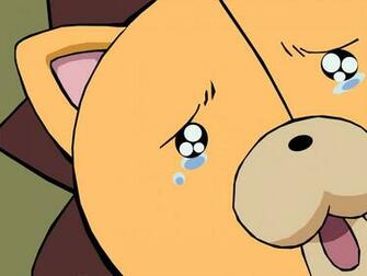 Kon In Your Face Tearing Up Bleach Anime Wallpaper