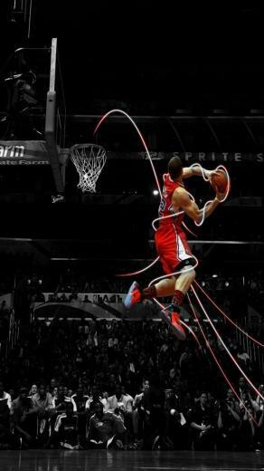Funmozar Blake Griffin Dunk iPhone Wallpaper